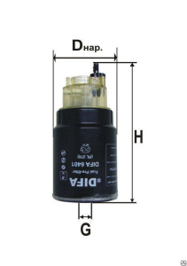 Ф/Э очистки топлива DIFA 6401/1